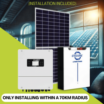 6KW SOLAR KIT INCLUDING INSTALLATION