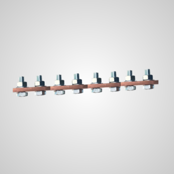 BUSBAR 7-HOLE WITH BOLTS & NUTS