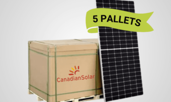 CANADIAN SOLAR 550W PALLET BULK DEAL